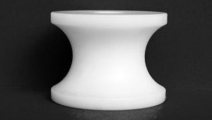 W2-16 Roller Wheel: 1 1/2" Wide x 2" Diameter - Hole 3/8"