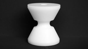 W2-24 Roller Wheel:  2 3/8" Wide x 2" Diameter - Hole 3/8"