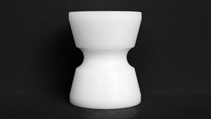 W2-25 Roller Wheel:  2 1/2" Wide x 2" Diameter - Hole 3/8"